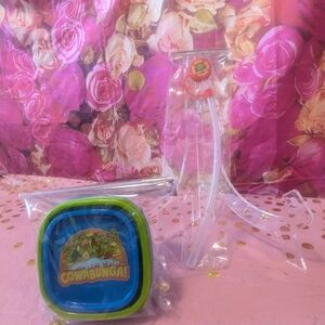 Ninja Green and Yellow Storage Containers